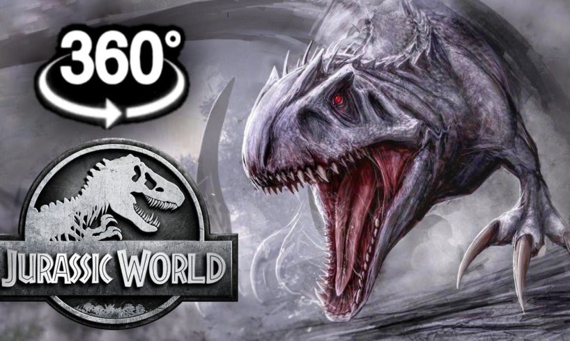 360 Video | JURASSIC WORLD VR Dinosaurs Attack 4K (Virtual Reality)