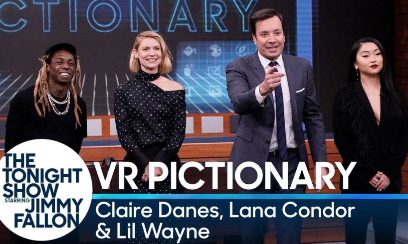 Virtual Reality Pictionary with Claire Danes, Lana Condor and Lil Wayne