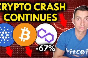 CRYPTO CRASH CONTINUES! MORE ALTCOIN BLOOD! Bitcoin Price Support Weak