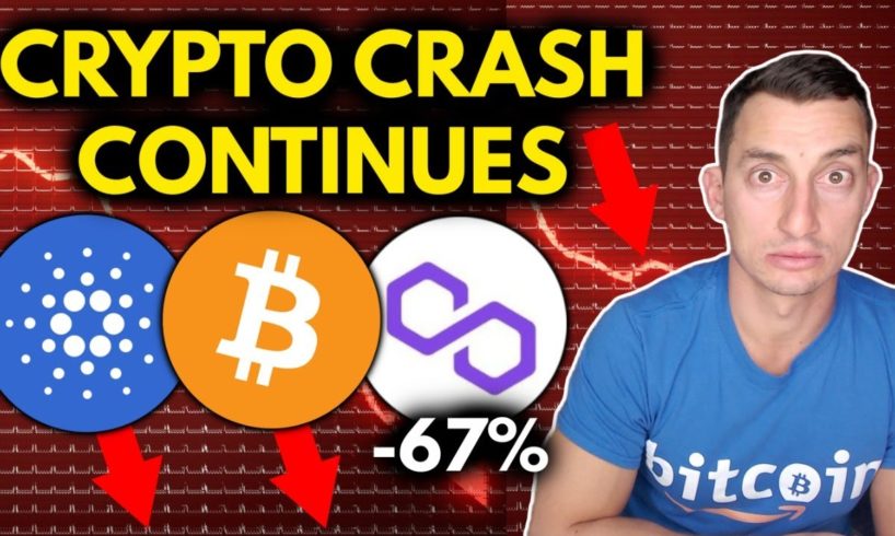 CRYPTO CRASH CONTINUES! MORE ALTCOIN BLOOD! Bitcoin Price Support Weak