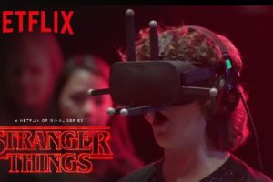 Stranger Things | Cast Reacts: Virtual Reality [HD] | Netflix