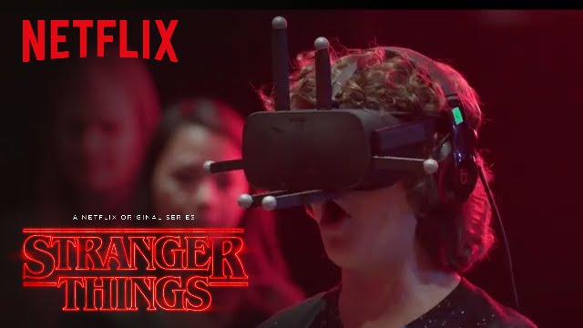 Stranger Things | Cast Reacts: Virtual Reality [HD] | Netflix