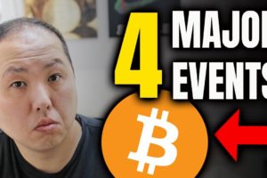 BITCOIN HOLDERS PAY ATTENTION TO THESE 4 EVENTS
