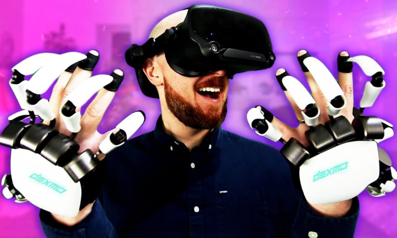 I Feel The Future Of VR With Dexmo Haptic Gloves