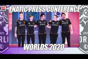 FNATIC Press Conference - Quarterfinals - League of Legends Worlds 2020 | ESPN Esports