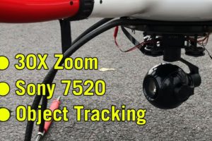 30X Drone Zoom Camera With Object Tracking
