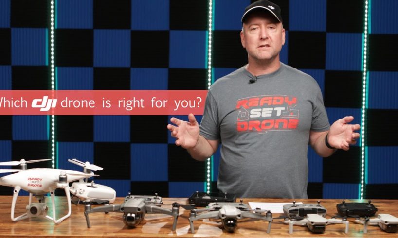 DJI Drone Comparison - A Beginner Guide To DJI Consumer Camera Drones