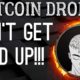 BITCOIN DROPS | DON'T GET FUD UP....AGAIN | AUGUST 03