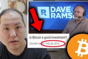 SORRY DAVE BUT YOU WERE WRONG ABOUT BITCOIN