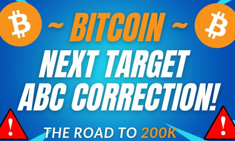 ABC CORRECTION! - BTC PRICE PREDICTION - SHOULD I BUY BTC - BITCOIN FORECAST 200K BTC