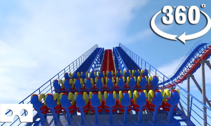 VR 360 insane roller coaster ride full movie video for Virtual reality and augmented reality