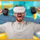 Playing ALL The Fitness Games In Virtual Reality!!