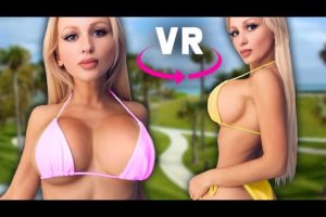 [360 VR 4K] YesBabyLisa - FIND MY SEXY BIKINI TWIN - VIRTUAL REALITY GIRL FOR OCULUS GO, QUEST, PSVR