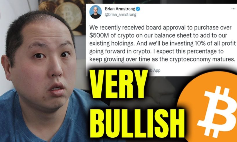 COINBASE SHOCKS BITCOIN AND CRYPTO WORLD WITH THIS TWEET