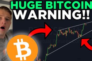 HUGE WARNING FOR ALL BITCOIN HOLDERS!! [massive correction incoming?]