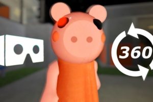 ? VR video ROBLOX 360° Piggy Jumpscare Fail Fake Virtual Reality Experience Test