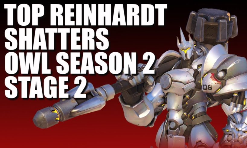 Best Reinhardt Shatters of Overwatch League Stage 2 | ESPN Esports