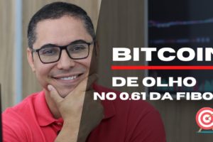 BITCOIN HOJE - DE OLHO NO 0.61 DA FIBO | VAAAMOS BITCOIN!!!