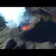 Drone Camera Captures Volcano Eruption
