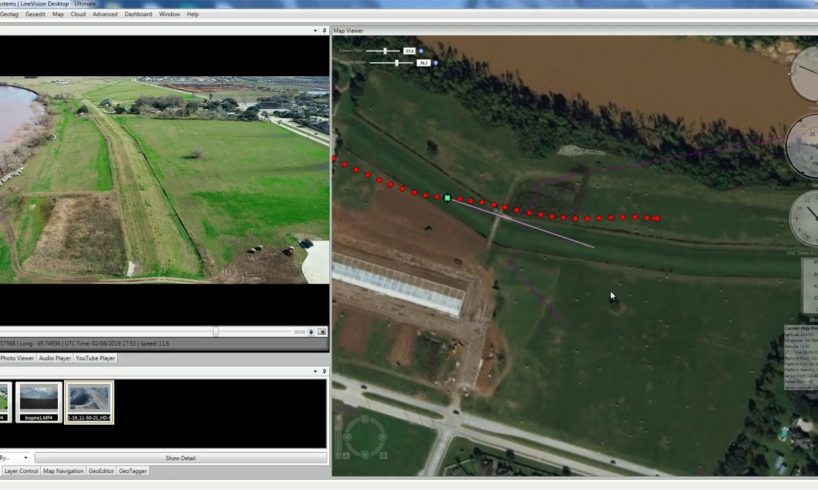 First Look! - DJI Drone Camera Target Footprint (CTF) Functionality in LineVision Desktop