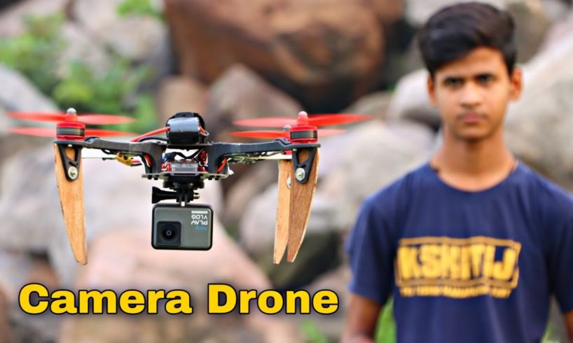 How to make Camera Drone Dji F330 quardcopter