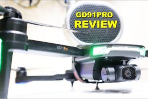 This GPS Camera Drone has a Speaker & Camera Gimbal?  GD91 PRO Review