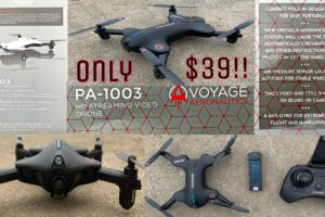 Voyage Aeronautics PA-1003 HD Streaming Video Drone - Day & Night Camera test