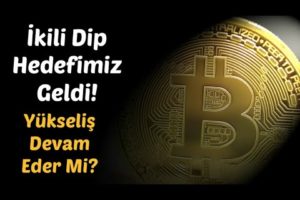 #Bitcoin Analiz - ikili dip hedefimiz geldi! Yukselis Devam Edecek Mi? Btc Teknik Analiz Forex