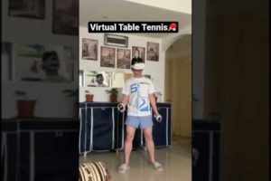 Virtual Reality Game #shorts #tiktok #tabletennis #dubai