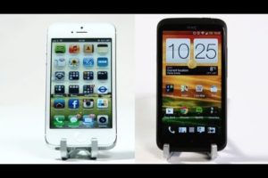 iPhone 5 vs HTC One X+ Speed Test Comparison