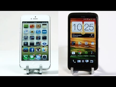 iPhone 5 vs HTC One X+ Speed Test Comparison