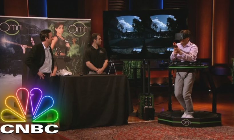 Robert Gets To Test Out Virtual Reality On Shark Tank | CNBC Prime