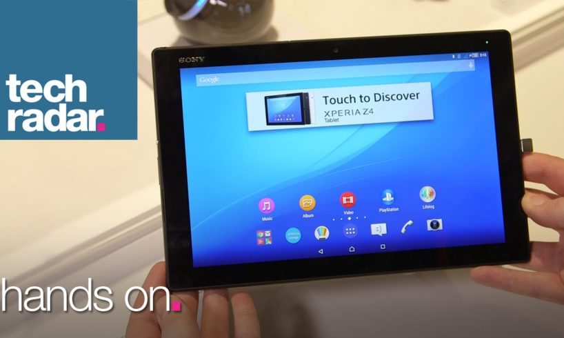 Sony Xperia Z4 Tablet - Hands On