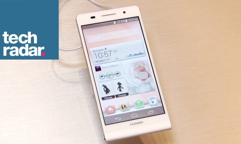 World's slimmest smartphone: Huawei Ascend P6 first look