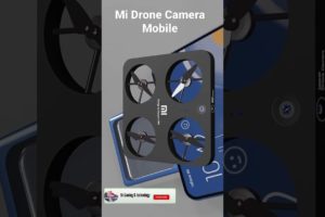 Mi flying Drone Camera Smart Mobile #Shorts