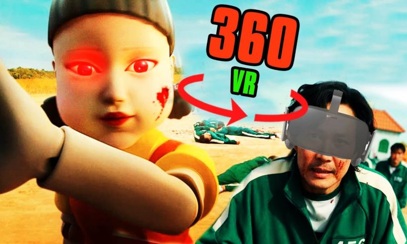 360° VR SQUID GAME - Red Light Green Light | Virtual Reality Experience