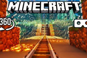 Minecraft 360° VR Extreme Roller Coaster Ride Will Trick You