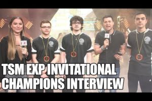 TSM ESPN EXP Apex Legends Invitational champions interview | ESPN ESPORTS