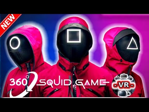 360° VR Squid Game: Red Light Green Light in Virtual Reality Experience
