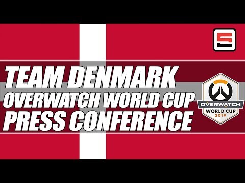 Team Denmark Overwatch World Cup Press Conference | ESPN ESPORTS