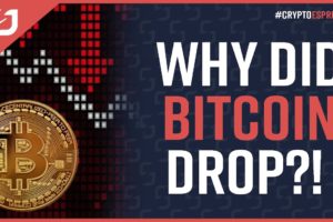 WHY DID BITCOIN DROP?! Here's Why! What Comes Next For Bitcoin? #CryptoEspresso
