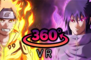360° VR Video || Naruto VS Sasuke