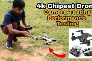 Cheapest 4k Recording Drone || camera Testing || Drone flying test || build quality || performance