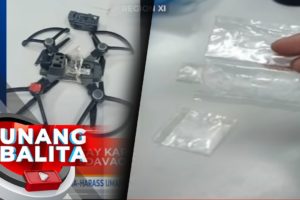 Drone camera na may kargang shabu, nabisto malapit sa Davao City Jail | UB
