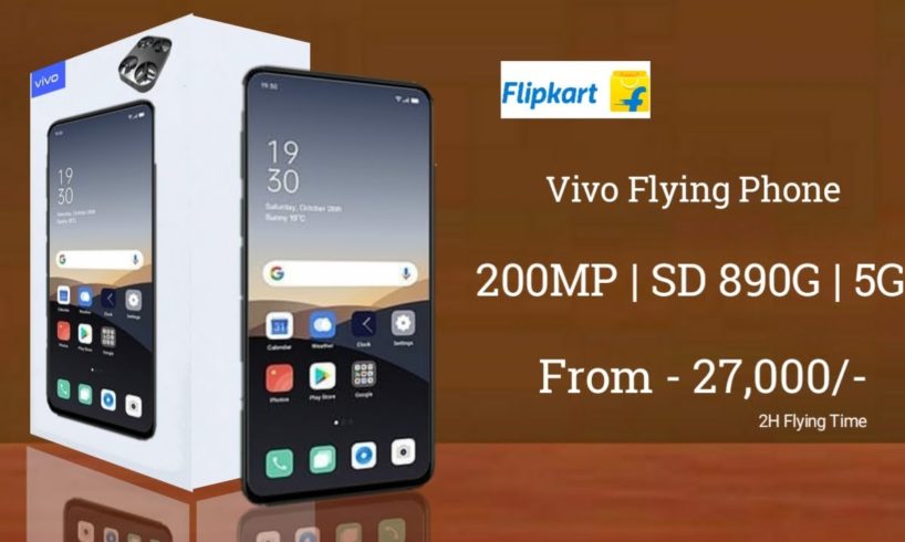 Vivo Flying Camera Phone Like drone 200MP Camera | World First Flying Drone Camera Phone #vivofly