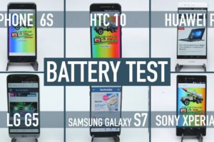 Smartphone battery test: iPhone 6S v Galaxy S7 v HTC 10 v LG G5 v Huawei P9 v Xperia Z5