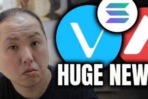 HUGE NEWS FOR ALTCOINS VECHAIN AND AVALANCHE