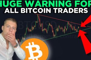 HUGE WARNING FOR ALL BITCOIN TRADERS! DUMP INCOMING?! [realistic price prediction on Bitcoin!]