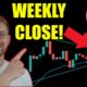 BITCOIN AND ETHEREUM WEEKLY CLOSE!