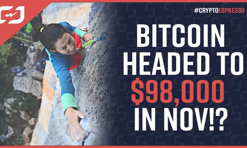 BITCOIN HEADED TO $98,000 THIS MONTH?! Small Correction The BIG BTC Rally?? #CryptoEspresso